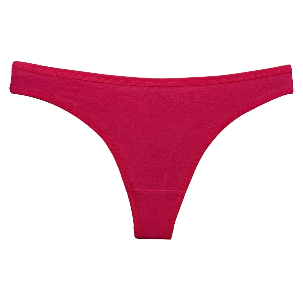 5PCS/Set Women’s Cotton G-String Thong Panties
