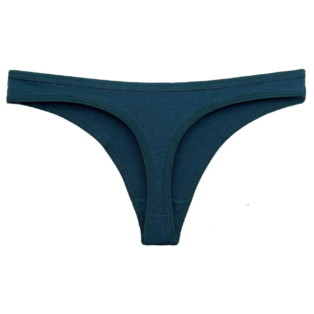 5PCS/Set Women’s Cotton G-String Thong Panties
