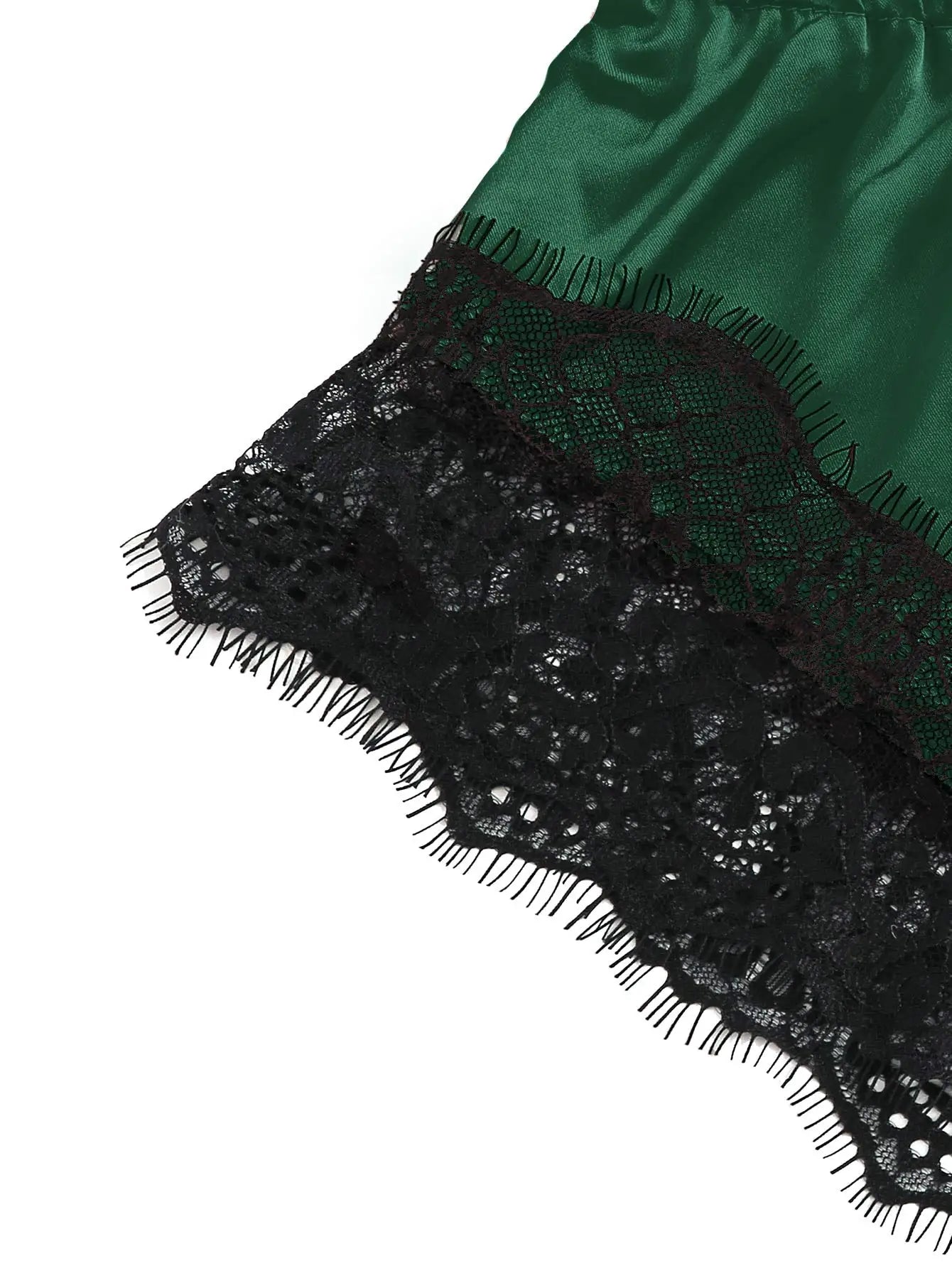 Midnight Lace Sleepwear Set – Sexy Two-Piece Cami and Shorts Lingerie