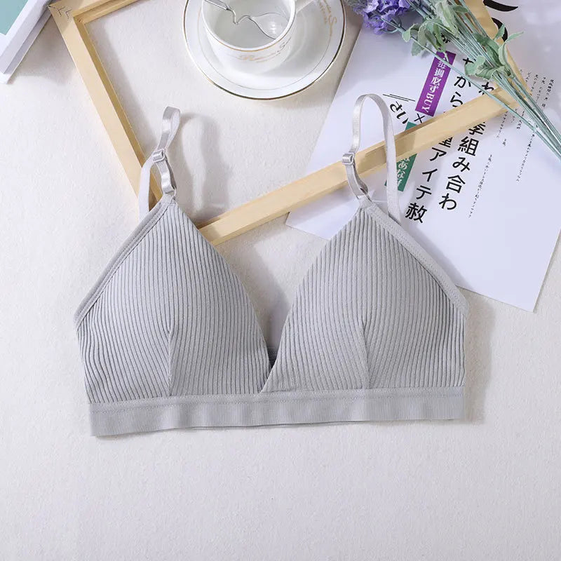 Women’s Cotton Ribbed Bra Top
