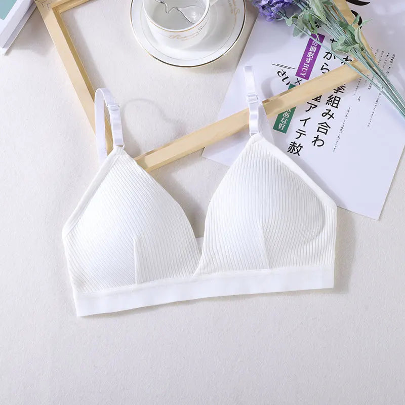 Women’s Cotton Ribbed Bra Top