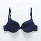 Sexy Front Button Push-Up Bra Backless Comfort Fit Lingerie Top