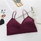 Women’s Fast-Dry Padded Sports Bra Solid Color Fitness Yoga Top