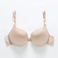 Sexy Front Button Push-Up Bra Backless Comfort Fit Lingerie Top