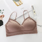 Women’s Fast-Dry Padded Sports Bra Solid Color Fitness Yoga Top