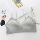 Women’s Fast-Dry Padded Sports Bra Solid Color Fitness Yoga Top