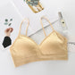 Women’s Fast-Dry Padded Sports Bra Solid Color Fitness Yoga Top