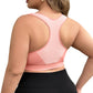 L–3XL Women’s Seamless Push-Up Yoga Bra Plus Size Fitness Tank Top Racerback Vest