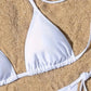 Lace-Up Brazilian Thong Bikini Set