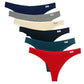 5PCS/Set Women’s Cotton G-String Thong Panties