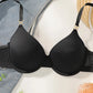 European and American women's sexy lingerie set black pull up bra thong spring and summer