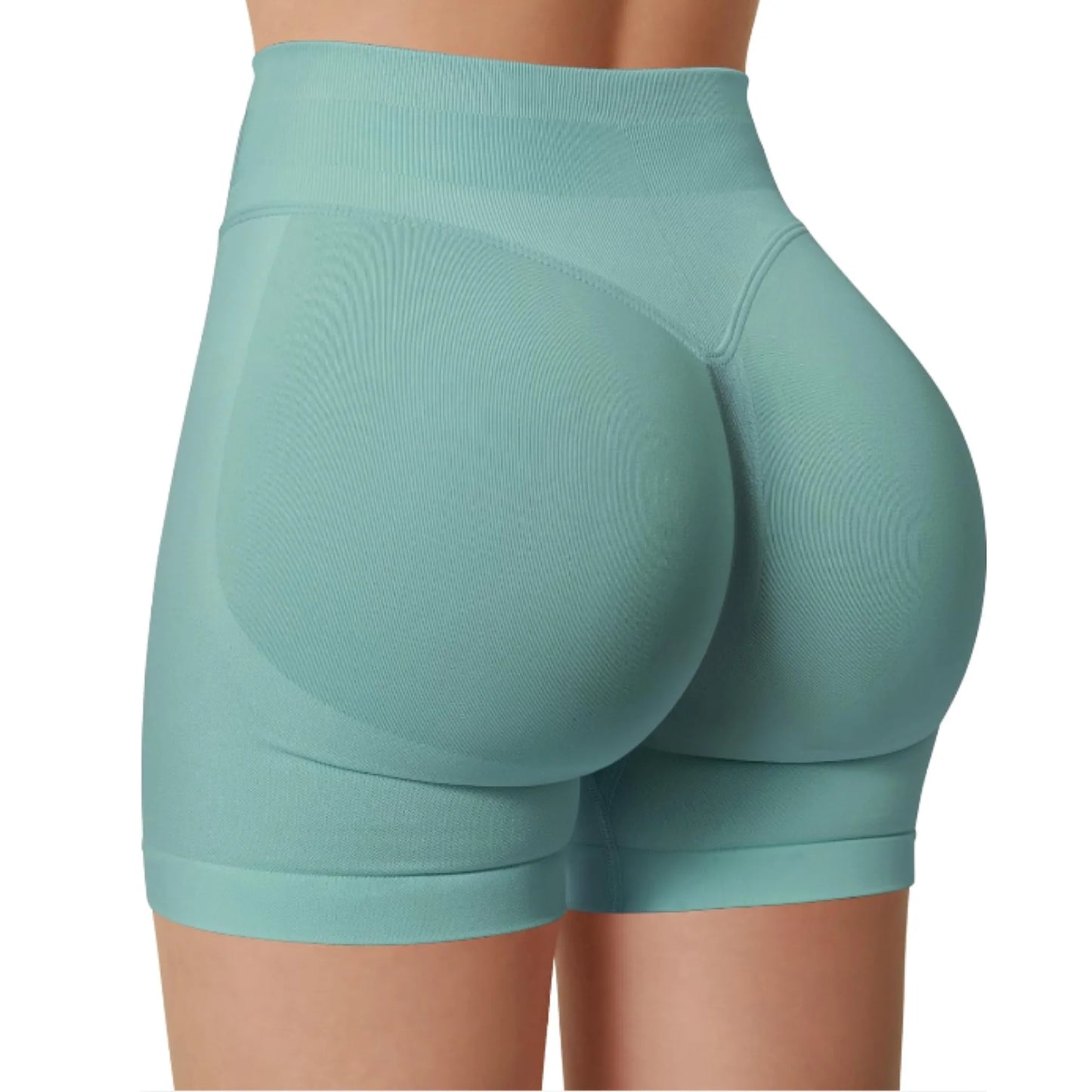 High Waisted Yoga Shorts